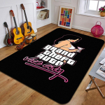 G-Grand Theft Auto Prinditud Vaip Moodne Joogamat Magamistoa Dekoreeriv Vaip Elutoa Dekoreeriv P&otilde;randamatt S&uuml;nnip&auml;evakingitus 40x60cm