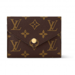 Louis Vuitton Victorine rahakott Pruun Monogramm l&otilde;uend Naiste rahakotid M62472 Basic Set (Bag+Dust Bag)