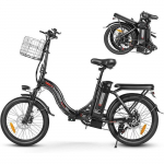 SAMEBIKE CY20 - Kokkupandav elektrijalgratas - 350W mootor - 36V 12Ah aku - S&otilde;iduulatus 90km - 20'' rehvid - Max 32km/h - Must
