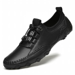 Valged meeste vabaajajalatsid Nahast meeste kingad K&auml;sit&ouml;&ouml; v&auml;lisjalan&otilde;ud Meeste mokassiinid Vintage slip-on Meeste madalad kingad Meeste s&otilde;idukingad 38 must