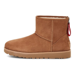 UGG Classic Mini Logo Zip 'Kastanipruun' Naiste 1122671-CHE 36