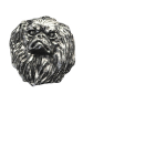 Pekingese, Pekinese, Peke - Dog brooch in a gift box, elegant pin, lapel pin for Art-Dog brand jacket