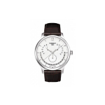 TISSOT Junya Kollektsioon Kvartsmehhanism Minimalistlik Stiil Meeste Kellad Kell 42mm Valge Tihv T063.637.16.037.00 T063.637.16.037.00 Brown