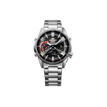CASIO Meeste EDIFICE Must Kell ECB-S100YD-1APR-person Silver Watch Case