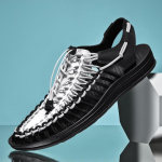 Mood K&auml;sit&ouml;&ouml; Kudumine Rannasandaalid Meeste Naiste Sandaalid Suvised Hingavad Meeste Sussid Vabaaja V&auml;lisandaalid Suur Suurus 48 48