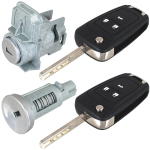 Opel Vectra C 02-09 esipoolne vasakpoolne ukseluku siset&uuml;kk + s&uuml;&uuml;teluku siset&uuml;kk + 2 elektroonikaga v&otilde;tit 4 tk. M&auml;&auml;ra