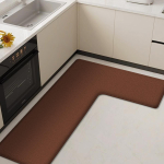 Lihtne paksenenud nurgap&otilde;randamatt Kodu K&ouml;&ouml;k L-kujuline libisemiskindel pehme matt Flanellist imav ja mustuskindel matt Kvaliteet 120cmx80cmx45cm gray