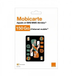 Ettev&otilde;ttemaksu mobiiltelefoni laadimine - Orange - 150 GB - Rahvusvahelised k&otilde;ned hinna sees - Prantsusmaa nr 1 v&otilde;rk - &Uuml;li&uuml;henduvus