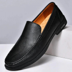 Moodsad Ehtsa Nahast Meeste Kingad Klassikad &Auml;ri Kleitkingad Mokassiinid Slip-on Loafers S&otilde;idukingad Meestele Vabaaja Kinga Suur Suurus 48 37 must