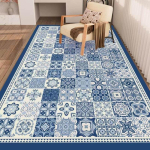 V&auml;rviline ruuduline r&otilde;du PVC-nahast libisemiskindel p&otilde;randamatt k&ouml;&ouml;gi jalamatid &otilde;likindel mustusekindel vaip kergesti puhastatav vaip Tapis 40x120cm