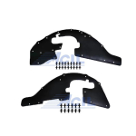 Poritiibade vooderdised, raami porikaitseplaadid, amortisaatorite vooderdised ja poritiibade tarvikud Toyota Land Cruiser Prado150 10-23 jaoks black