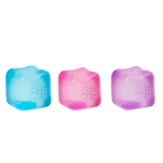 Schylling Needoh Nice Cube - Sensoorne m&auml;nguasi, Stressi maandav pehme m&auml;nguasi, Kuubikust pigistatav pall, Vent m&auml;nguasi, Laste kingitus, Punane Lilla Sinine, Sn (As shown-25460)-
