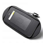 Porsche Cayenne 2011-2017 jaoks Auto juhtmevaba laadija Kiire mobiiltelefoni laadimispadi Adapter Salongi auto &uuml;mberehituse tarvikud must