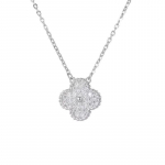 925 Sterling H&otilde;bedast Ristikheina Kaelakee Minimalistlik Moodne Ehtekomplekt Naistele Igap&auml;evaseks Kandmiseks 925 silver valge