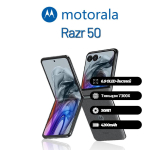 Motorola Moto Razr 50 nutitelefon toetab Nano-SIM+eSIM, T&auml;iesti uus 256GB
