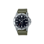 Casio Series 50M Veekindel Kvartsmehhanismiga Vaikne Rihmaga Kell Meeste kellad Must MTP-VD01-3EV Black Dial