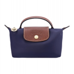 Longchamp Le Pliage 17 Kl&otilde;psuga t&otilde;mblukuga Sulgemine L&uuml;hike K&auml;epide Pelmeenikujuline Koti Kott Naiste Koti kotid Tumesinine 34175089P68 Marine Blue