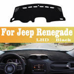 Jeep Renegade 2015~2026 Autode Keskkonsooli Armatuurlaua Katte Matt P&auml;ikesekaitse UV-vastane Padi P&auml;ikesekaitse Vaip Libisemisvastane Matt Tarvikud