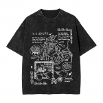 Pestud T-s&auml;rk Monster Hunter Zinogre Hip Hop Uudsus T-s&auml;rgid &Uuml;lem&otilde;&otilde;duline Streetwear Puuvillased Prinditud Topid T-s&auml;rk Unisex Naistele S