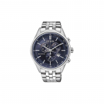 CITIZEN Eco-Drive Seeria Eco-Drive Terasest Rihm Foto-Toitega Kvarts Terasest Rihm Meeste Kell Sinine Tihik AT2141-52L sinine