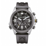 CITIZEN Eco-Drive Seeria 200m Veekindel Kvarts Kummirihm Meeste K&auml;ekell Must Tihvt JV1007-07E must