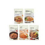 Muji valik valmistoitekomplekt 5 t&uuml;&uuml;pi (Veiselihak&otilde;&otilde;lme Konjac Bokkake Seesami Miso Dan Supp Yukgaejang Gapao Lu Rou Fan) Toatemperatuuril