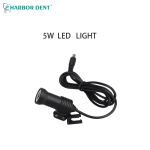 Hambaravi luubid Kirurgilised pealambid Hambaravi meditsiiniliseks operatsiooniks 3W v&otilde;i 5W Reguleeritav hambaarsti LED-valgusti Ilma akuta Ilma pistikuta 5W Led Light black