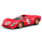 Bburago Ferrari 330 P4 Daytona punane metallmudel Valmistoode 1/24 / Auto, 18-26310 red