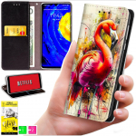 Rahakotit&uuml;&uuml;pi &uuml;mbris Motorola Edge 60 Pro jaoks - Bluemooni kate tr&uuml;kiga + 9H klaas
