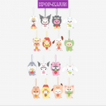 Stray Kids SCENT PLUSH - SKZOO X SANRIO TEGELASED Wolf Chan