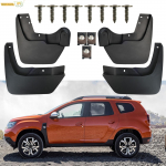 4 tk Poritiibade komplekt Renault Dacia Duster II 2017-2026 jaoks T&auml;ielik ratta katvus Pritsmekaitse kaitsekomplekt China Mainland