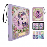 My Little Pony T&auml;htede Taev Kaardialbum Lahtiste Lehtedega Kaardialbum Kaartide Koguja Album T&otilde;mblukuga lilla