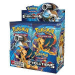 TCG XY Evolutions Boosterpakendikarp 36 pakki Kogutav