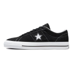 Converse One Star Pro Unisex Madalad Suede Rula Kingad Mugav Kulumiskindel Libisemisvastane Must Valge 171327C black