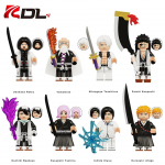8 TK BLEACH Minifiguurid Ehitusklotsid M&auml;nguasi Kujuke Mudelklotsid