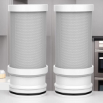 Vortopt Universaalne Kraanifiltri Komplekt: Aktiivs&ouml;e kahekordne pakend 350G veepuhasti kassett T1/T2 Filter Cartridge white