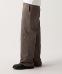 DICKIES Kahekordse p&otilde;lvega 85283 L&otilde;tv l&otilde;ige T&ouml;&ouml;riided Khaki Pruun Khaki Brown/31 gray