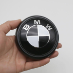 1 tk 3D ABS Kroom Must Tagumine Pagasiruumi Embleem Alusega BMW Sinivalgele Logole X5 E70 F15 X4 F26 X6 E71 F16 X3 F25 gzhw17 X5 X6-F16 F15 black