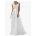 Moodne pulmakleit 1011 uus suvine sleppiga esineja catwalk bankett pitsist &otilde;htukleit naistele S white