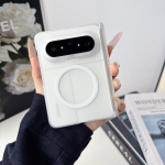 Sobib Huawei PuraXMax mobiiltelefoni &uuml;mbrisele PuraX magnetiline imemisega l&auml;bipaistev nahatunnetusega kaitse&uuml;mbris PuraX keskteljega liigend magnetiline Huawei pura x max