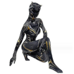 Naiste Must Panter Bodysuit Halloweeni Cosplay Kost&uuml;&uuml;m black