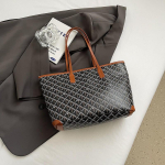 Suure Mahutavusega Naiste T&otilde;mblukuga K&auml;ekott T&ouml;&ouml;le S&otilde;itmiseks Kvaliteetne PU Nahast Retro Grafititr&uuml;kiga Kahe Rihmaga &Otilde;lakott Small, Brown No Strap gray