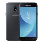 Renoveeritud Samsung Galaxy J3 (2017. aasta) J330F Originaal Avatud 16 GB ROM LTE 13 MP Kahe SIM-kaardiga nutitelefon must