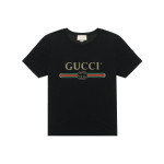 GUCCI Meeste Logo Pesutr&uuml;kiga T-s&auml;rk Must 440103-X3F05-1508 XXXL black