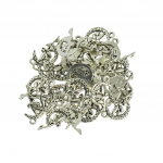 50 tk/partii Vintage Tiibeti kuut&auml;he kujundusega amuletid ripatsid DIY k&auml;sit&ouml;&ouml; 25.5 x 15mm