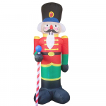 8 Ft P&auml;hklipureja j&otilde;ulud t&auml;ispuhutavad puhkemajade kaunistused &otilde;ue LED-valgustid &otilde;ues kaunistused US Plug