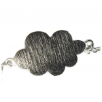 7bis [P5850] - K&auml;sitsi valmistatud h&otilde;bedane k&auml;ev&otilde;ru  Nuage  - 15x10 mm h&otilde;be