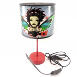 Les Tr&eacute;sors De Lily [K7831] - Silindrilamp 'Fairy Dreams' punane must punane