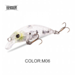 Kingdom Fishing Lure Crankbait Isca kunstlik jerakbait aeglaselt uppuv 45mm 3,6g voblerid Minnow haugi forelli lant mudel 0502