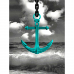 5D DIY Teemantmaal Ankur merevaade Teemanttikandid Ristpistes Kodukaunistus K&auml;sitsi valmistatud kingitused Round 20x30cm